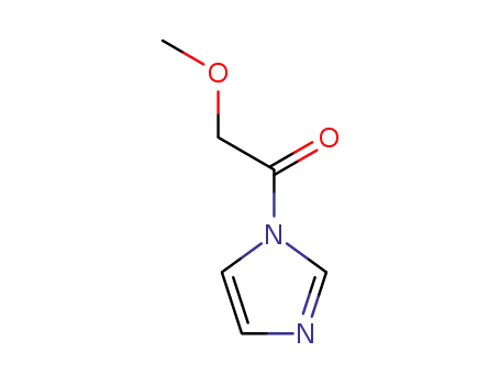 Molecular Structure of 31059-08-2 (1H-Imidazole, 1-(methoxyacetyl)-)