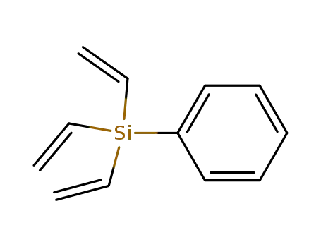 Molecular Structure of 18042-57-4 (Silane, triethenylphenyl-)