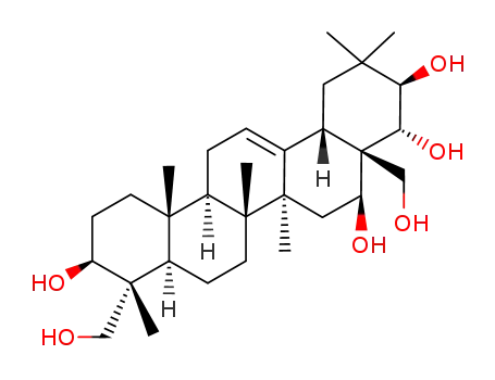 Molecular Structure of 22467-07-8 (Gymnemagenin)