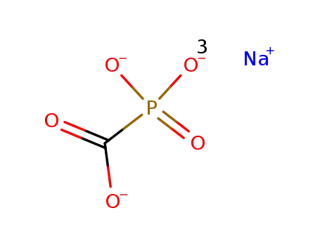 Molecular Structure of 63585-09-1 (Foscarnet sodium)