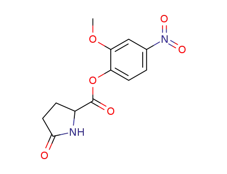 2-Methoxy-4-nitrophenyl 5-oxo-L-prolinate