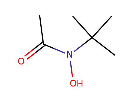 Molecular Structure of 51338-95-5 (Acetamide, N-(1,1-dimethylethyl)-N-hydroxy-)