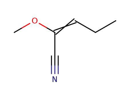 (Z)-2-Methoxy-pent-2-enenitrile