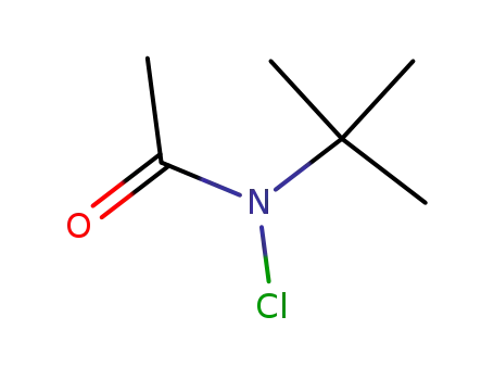 Molecular Structure of 10271-73-5 (Acetamide, N-chloro-N-(1,1-dimethylethyl)-)