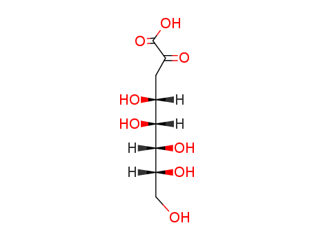 (4R,5R,6R,7R)-2-Oxo-4,5,6,7,8-pentahydroxyoctanoic acid