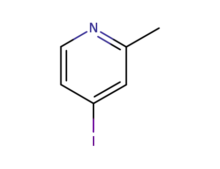 Molecular Structure of 22282-65-1 (4-Iodo-2-methylpyridine)