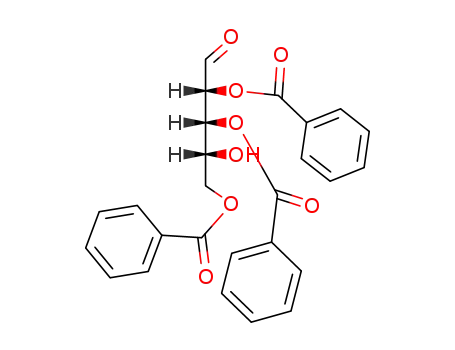 Molecular Structure of 55797-81-4 (<i>O</i><sup>2</sup>,<i>O</i><sup>3</sup>,<i>O</i><sup>5</sup>-Tribenzoyl-D-ribose)