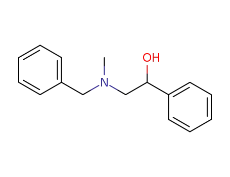 Molecular Structure of 29194-04-5 (2-(benzyl(methyl)amino)-1-phenylethanol)
