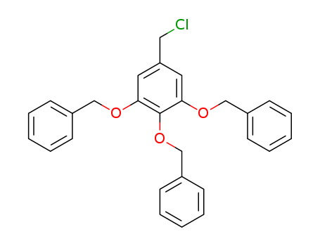 Benzene, 1-(chloromethyl)-3,4,5-tris(phenylmethoxy)-