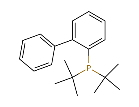 Molecular Structure of 224311-51-7 (2-(Di-tert-butylphosphino)biphenyl)