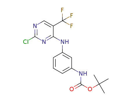 tert-부틸 (3-((2-클로로-5-(트리플루오로메틸)피리미딘-4-일)아미노)페닐)카르바메이트