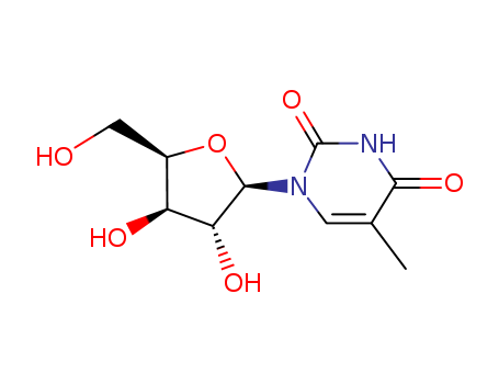 1-[3,4-dihydroxy-5-(hydroxymethyl)oxolan-2-yl]-5-methyl-pyrimidine-2,4-dione cas  52486-19-8