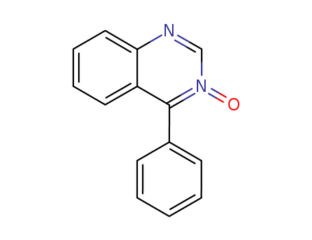 Quinazoline, 4-phenyl-, 3-oxide