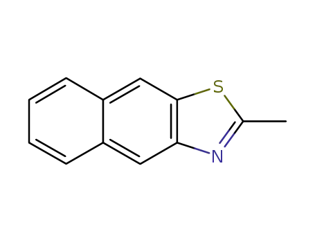 Molecular Structure of 6957-25-1 (2-METHYL-BETA-NAPHTHOTHIAZOLE)