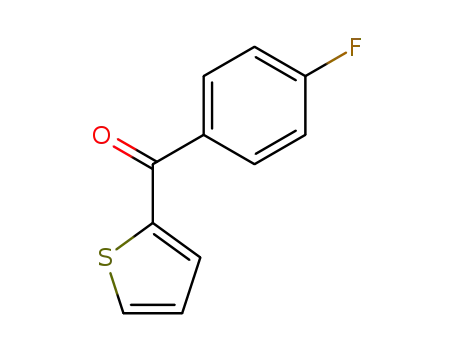 Molecular Structure of 579-49-7 (4-FLUOROPHENYL 2-THIENYL KETONE)