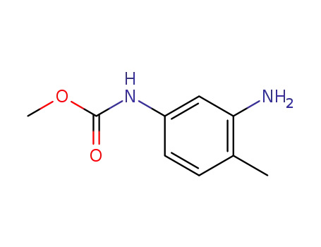Molecular Structure of 68621-77-2 (Carbamic acid, (3-amino-4-methylphenyl)-, methyl ester)