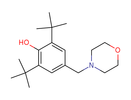 Phenol,2,6-bis(1,1-dimethylethyl)-4-(4-morpholinylmethyl)- cas  2773-50-4