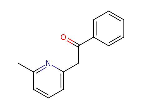 Molecular Structure of 1083-25-6 (2-(6-methylpyridin-2-yl)-1-phenyl-ethanone)