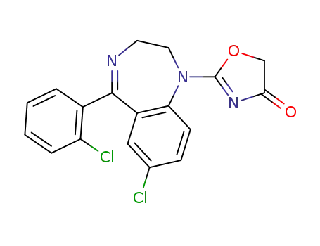 Molecular Structure of 76053-16-2 (Reclazepam)