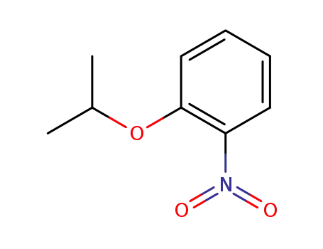 Molecular Structure of 38753-50-3 (Benzene,1-(1-methylethoxy)-2-nitro-)