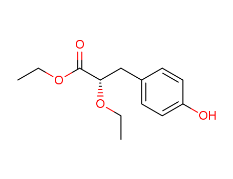 Benzenepropanoic acid, a-ethoxy-4-hydroxy-, ethyl ester,(aS)-
