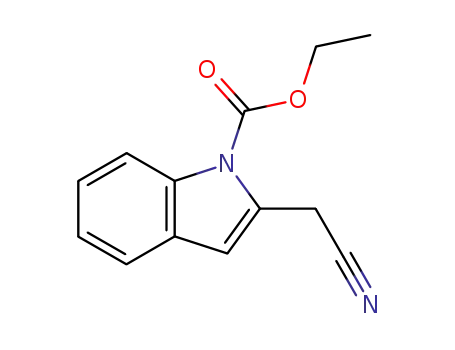 1H-Indole-1-carboxylic acid, 2-(cyanomethyl)-, ethyl ester