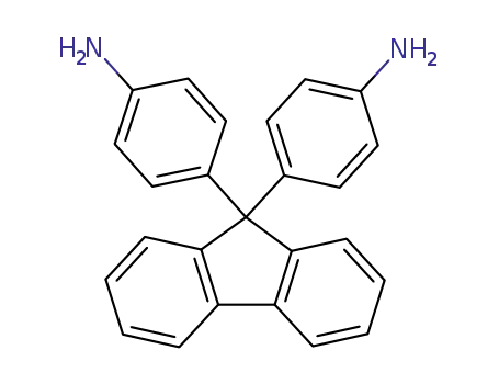 Molecular Structure of 15499-84-0 (4,4'-(9-Fluorenylidene)dianiline)