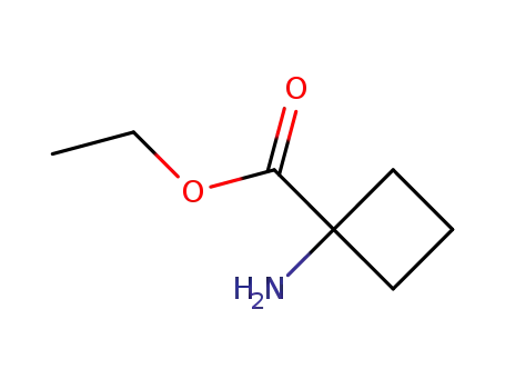 Molecular Structure of 285570-26-5 (1-AMINO-CYCLOBUTANECARBOXYLIC ACID ETHYL ESTER)