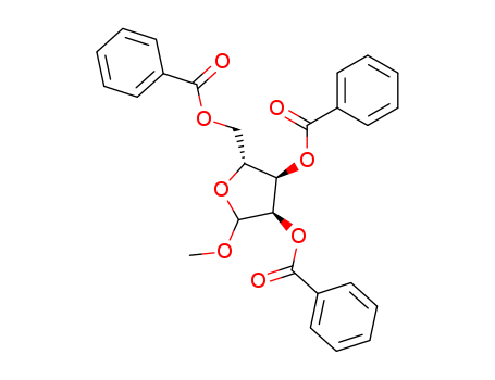 methyl 2,3,5-tri-O-benzoyl-αβ-D-ribofuranoside
