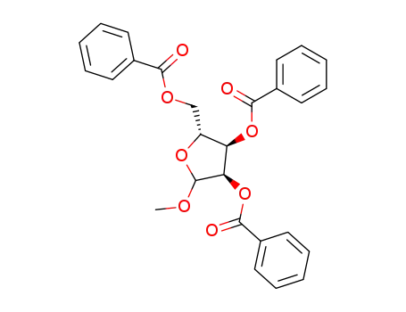 methyl 2,3,5-tri-O-benzoyl-αβ-D-ribofuranoside