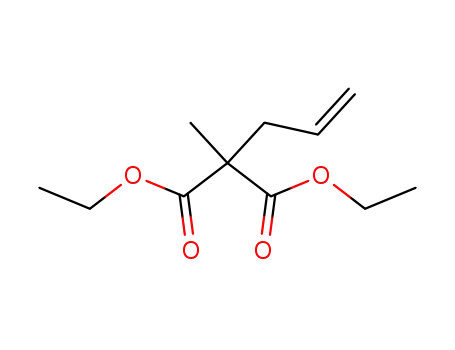Molecular Structure of 53651-72-2 (2-Allyl-2-MethylMalonic Acid Eiethyl Ester)