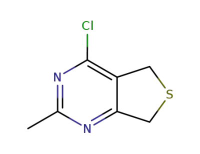 4-クロロ-2-メチル-5H,7H-チエノ[3,4-d]ピリミジン