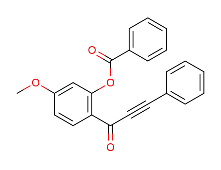 5-methoxy-2-(3-phenylprop-2-ynoyl)phenyl benzoate