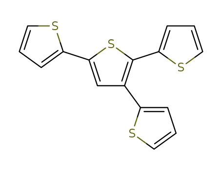 Molecular Structure of 134628-84-5 (5'-(2-thienyl)-2,2':3',2-terthiophene)