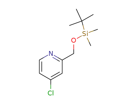 Pyridine, 4-chloro-2-[[[(1,1-dimethylethyl)dimethylsilyl]oxy]methyl]-