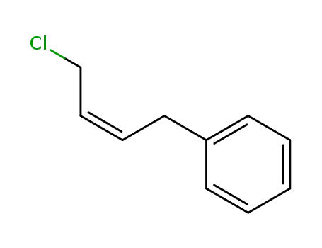 Molecular Structure of 82720-00-1 (Z-4-chloro-1-phenyl-2-butene)