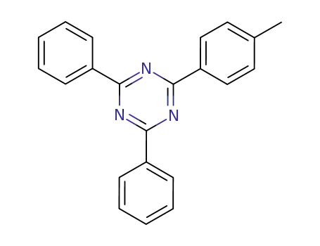 Molecular Structure of 16107-88-3 (2-(4-methylphenyl)-4,6-diphenyl-1,3,5-triazine)