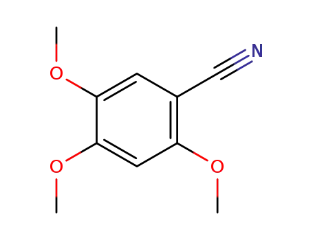 Molecular Structure of 14894-77-0 (2,4,5-TRIMETHOXYBENZONITRILE)