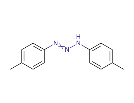 Molecular Structure of 813445-46-4 (1-Triazene,1,3-bis(4-methylphenyl)-,(1Z)-(9CI))