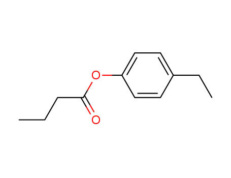 Molecular Structure of 94087-47-5 (4-ethylphenyl butyrate)