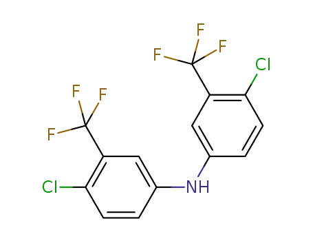 Molecular Structure of 1445972-32-6 (C<sub>14</sub>H<sub>7</sub>Cl<sub>2</sub>F<sub>6</sub>N)
