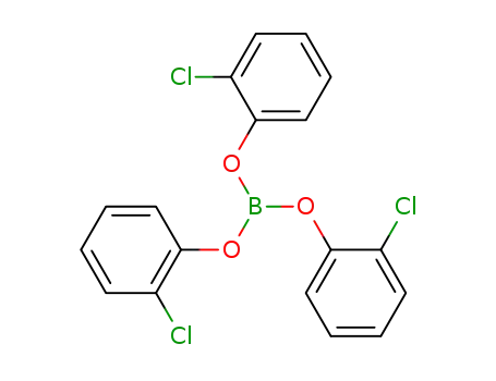 Molecular Structure of 5337-60-0 (tris(2-chlorophenyl) borate)
