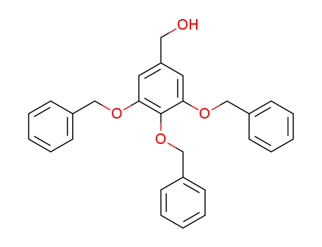 Molecular Structure of 79831-88-2 (3,4,5-TRIS(BENZYLOXY)BENZYL ALCOHOL)