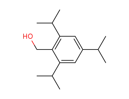 Molecular Structure of 4276-88-4 ([2,4,6-tris(1-methylethyl)phenyl]methanol)
