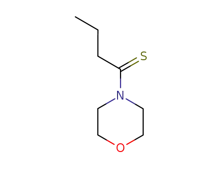 Molecular Structure of 5309-97-7 (Morpholine,  4-(1-thioxobutyl)-  (9CI))