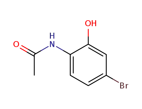 Molecular Structure of 16394-40-4 (Acetamide, N-(4-bromo-2-hydroxyphenyl)-)