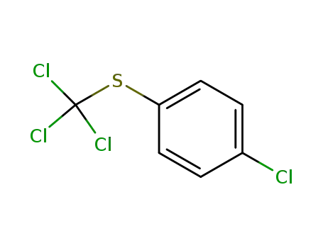 Molecular Structure of 706-29-6 (Benzene, 1-chloro-4-[(trichloromethyl)thio]-)