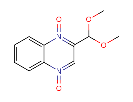 Quinoxaline,2-(dimethoxymethyl)-, 1,4-dioxide