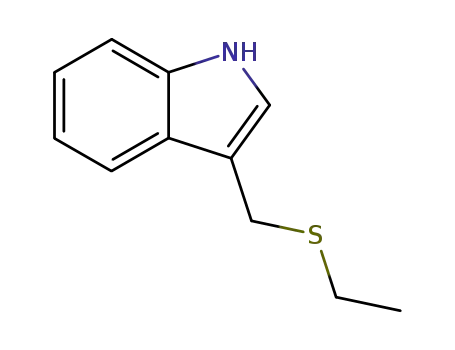 Molecular Structure of 239127-19-6 (ethyl 3-indolylmethyl sulfide)