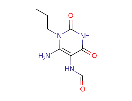 Formamide,
N-(6-amino-1,2,3,4-tetrahydro-2,4-dioxo-1-propyl-5-pyrimidinyl)-